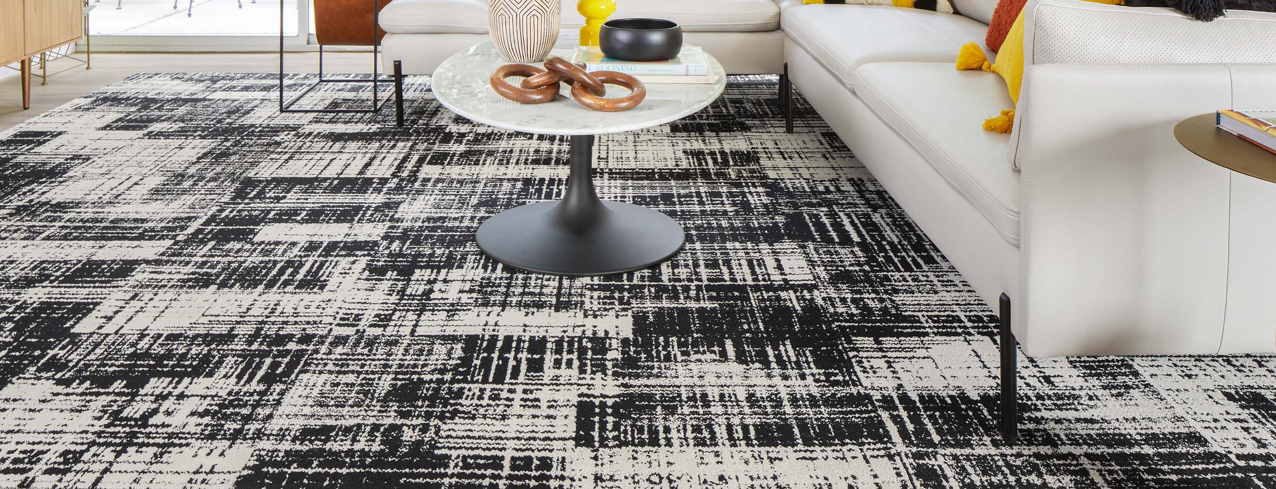 Dappled Daylight Peat Patterned Area Rugs & Carpet Tiles by FLOR